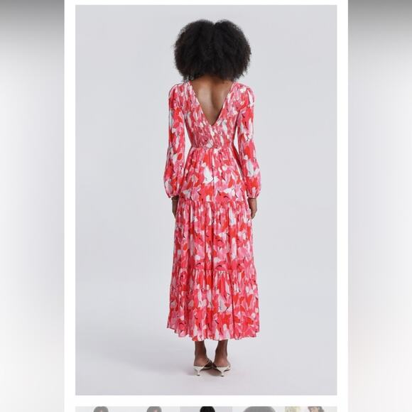 Molly Bracken pink Louise boho maxi dress, size small NWT - Picture 3 of 14
